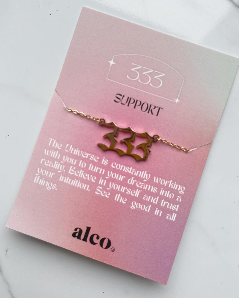 Alco Angel Number Necklace